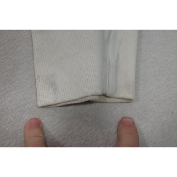 Abercrombie & Fitch Muscle Fit Tee Shirt Long Sleeve White Boys Size 2XL XXL - Picture 11 of 12